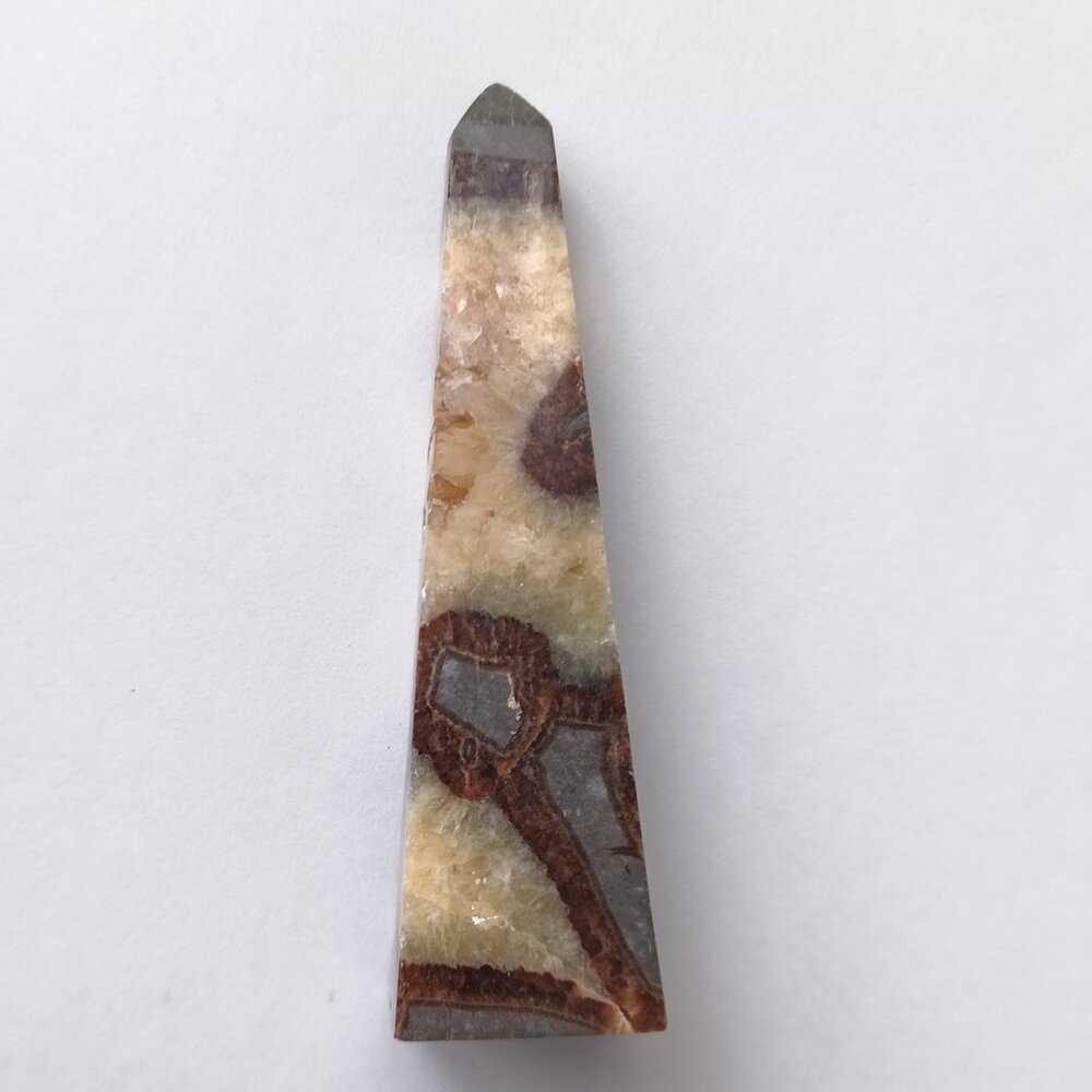 Septarian Stone Obelisk Wand Tower Figurine